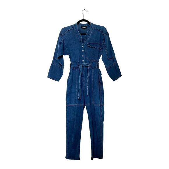 Rachel Comey Denim Jumpsuit Size 0 - Picture 1 of 5